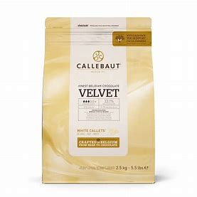 Callebaut Velvet White Chocolate 2.5kg